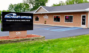 Outside of the Michigan Optical Location