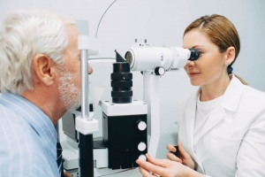 Doctor Examining a Patient